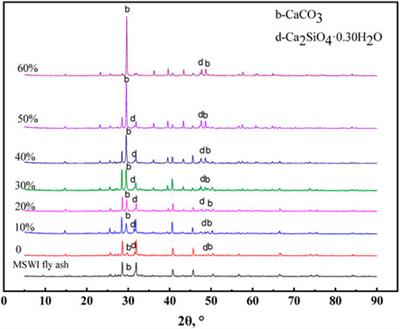 Molecular simulation and experimental investigation on enhancement of microbe cement in municipal solid waste incineration fly ash